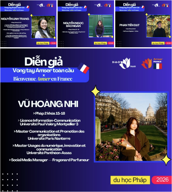 VÒNG TAY AMSER TOÀN CẦU 2026 x AMSER FRANCE