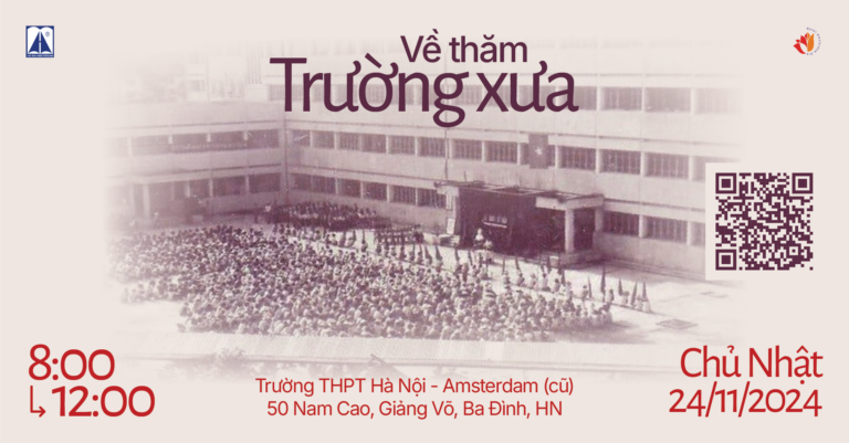 THƯ MỜI – VỀ THĂM TRƯỜNG XƯA